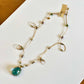 Collier Court Tibétain Fluorite Bleue 2 (Rare) - Sharing