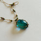 Collier Court Tibétain Fluorite Bleue 2 (Rare) - Sharing