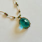 Collier Court Tibétain Fluorite Bleue 2 (Rare) - Sharing