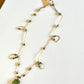 Collier Court Tibétain Kyanite Verte (Rare) - Sharing