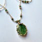 Collier Court Tibétain Kyanite Verte (Rare) - Sharing