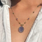 Collier Court Tibétain Tanzanite (Rare) - Sharing