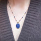 Collier Court Tibétain Lapis Lazuli - Sharing