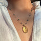 Collier Court Tibétain Lemon Quartz - Sharing