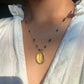 Collier Court Tibétain Lemon Quartz - Sharing