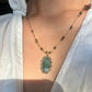 Collier Court Tibétain Kyanite Bleue (Rare) - Sharing