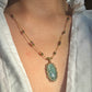 Collier Court Tibétain Kyanite Bleue (Rare) - Sharing