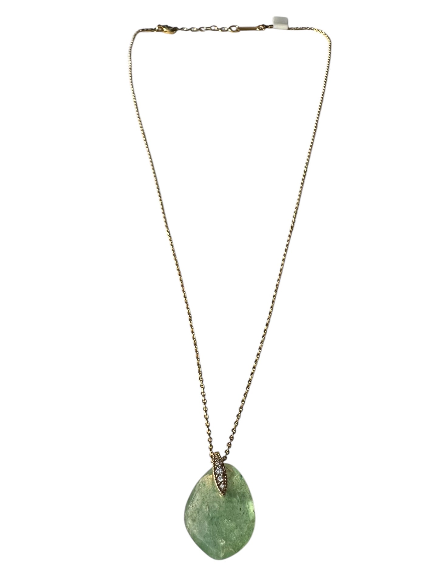 Collier pendentif Quartz Vert - Hanka ïn