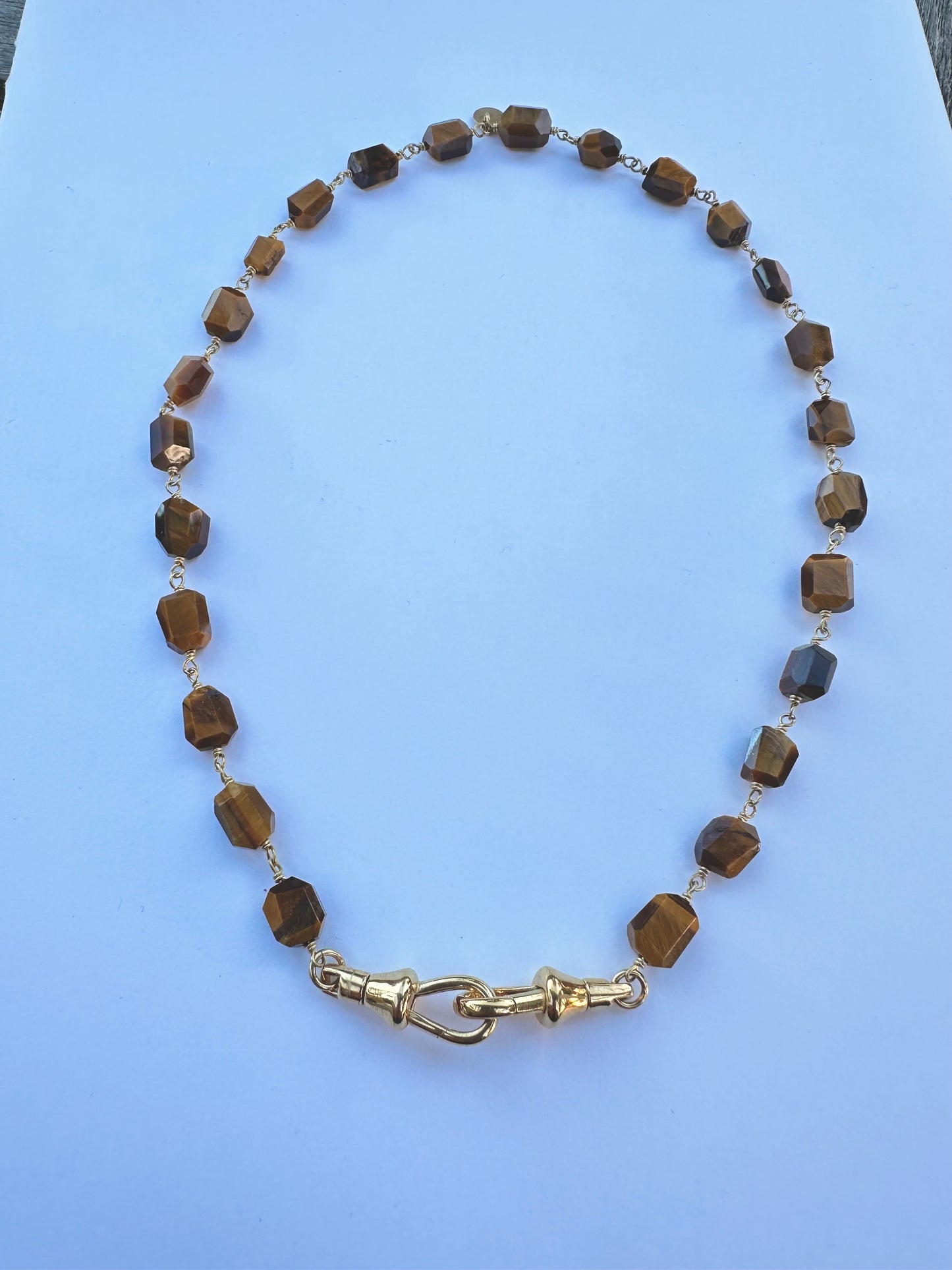 Collier Lenny Oeil de Tigre - Hanka ïn