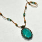 Collier Court Tibétain Ancient Roman Glass (Rare) - Sharing