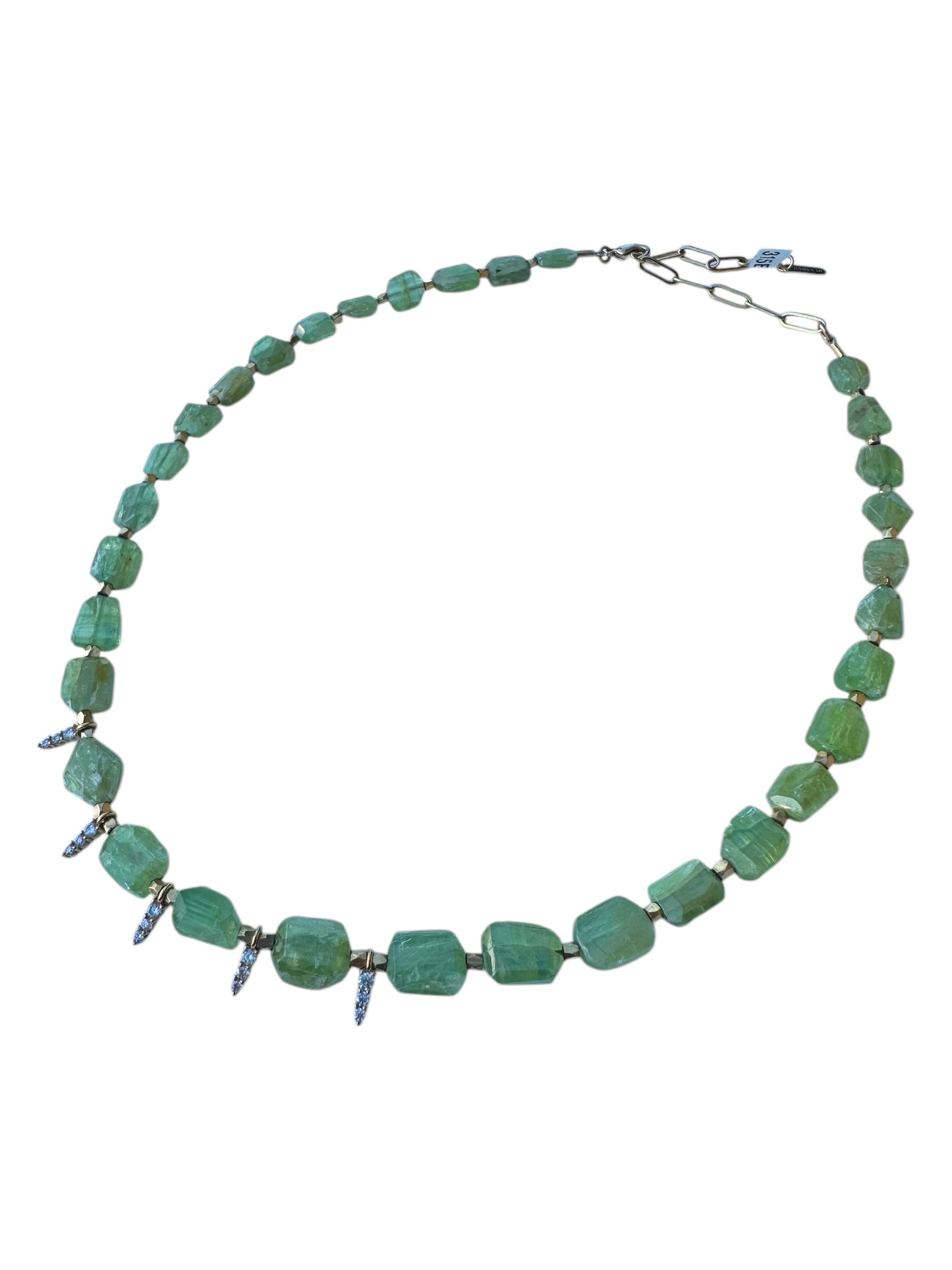 Collier Kyanite Verte - Hanka ïn