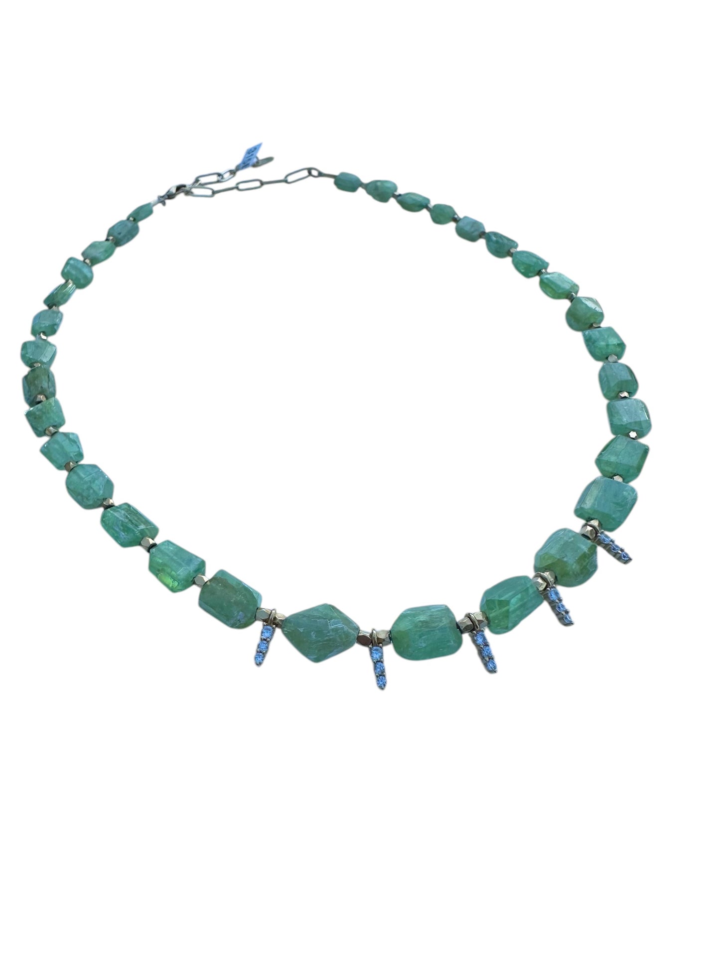 Collier Kyanite Verte - Hanka ïn