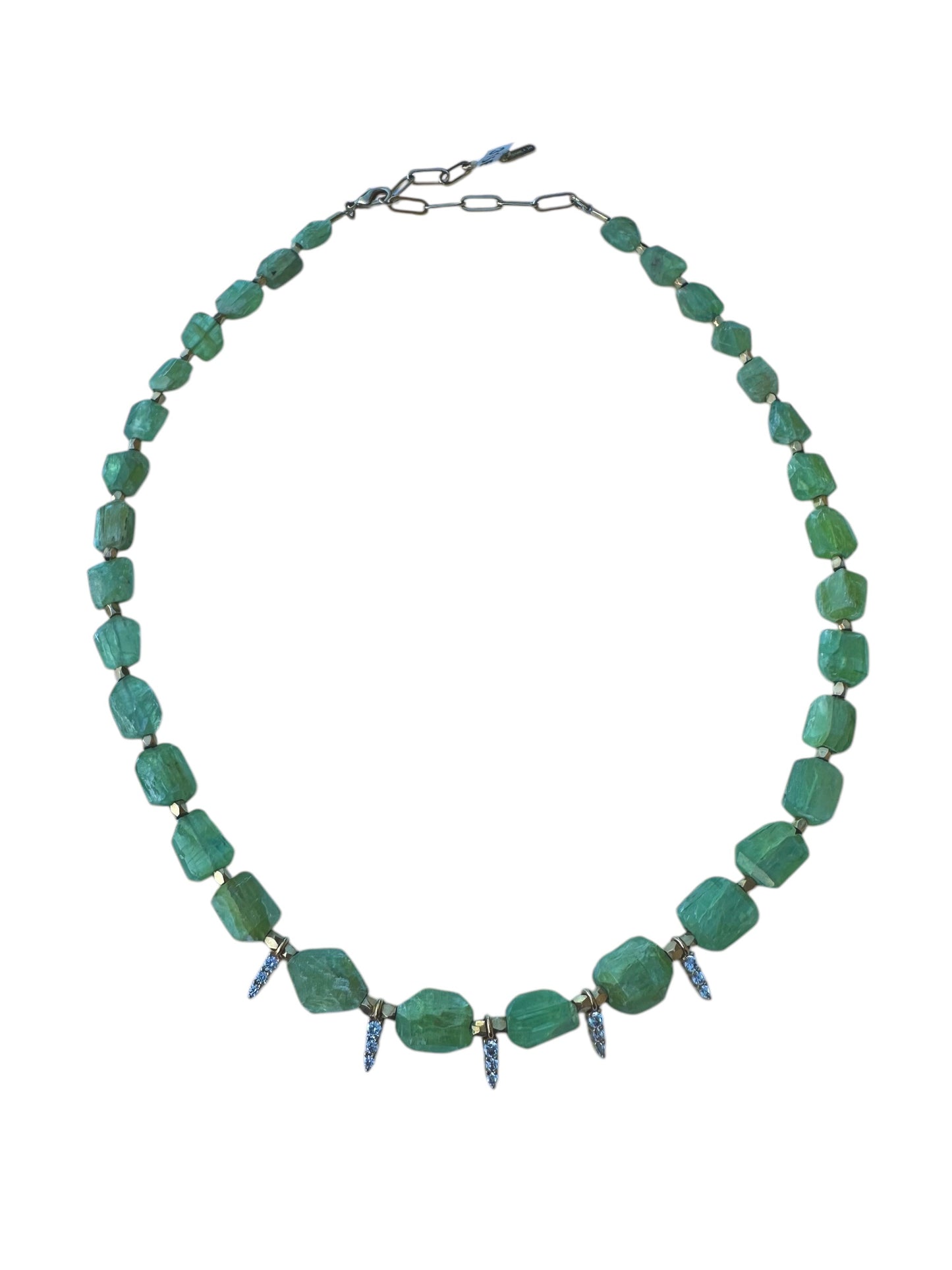 Collier Kyanite Verte - Hanka ïn