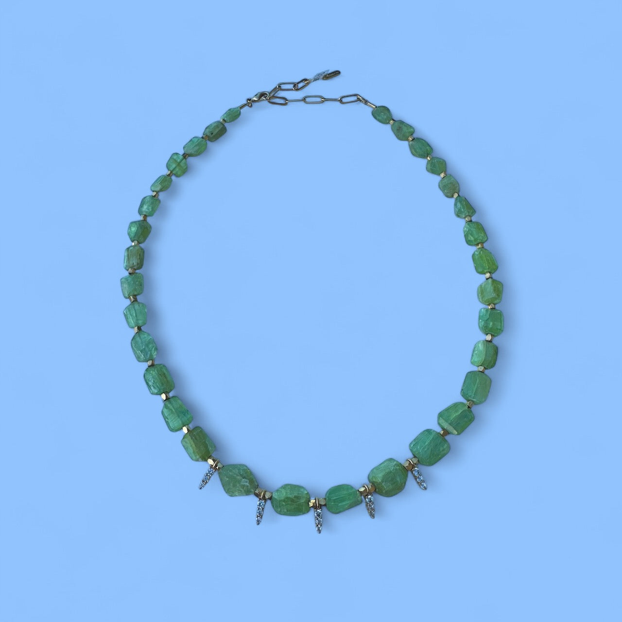 Collier Kyanite Verte - Hanka ïn