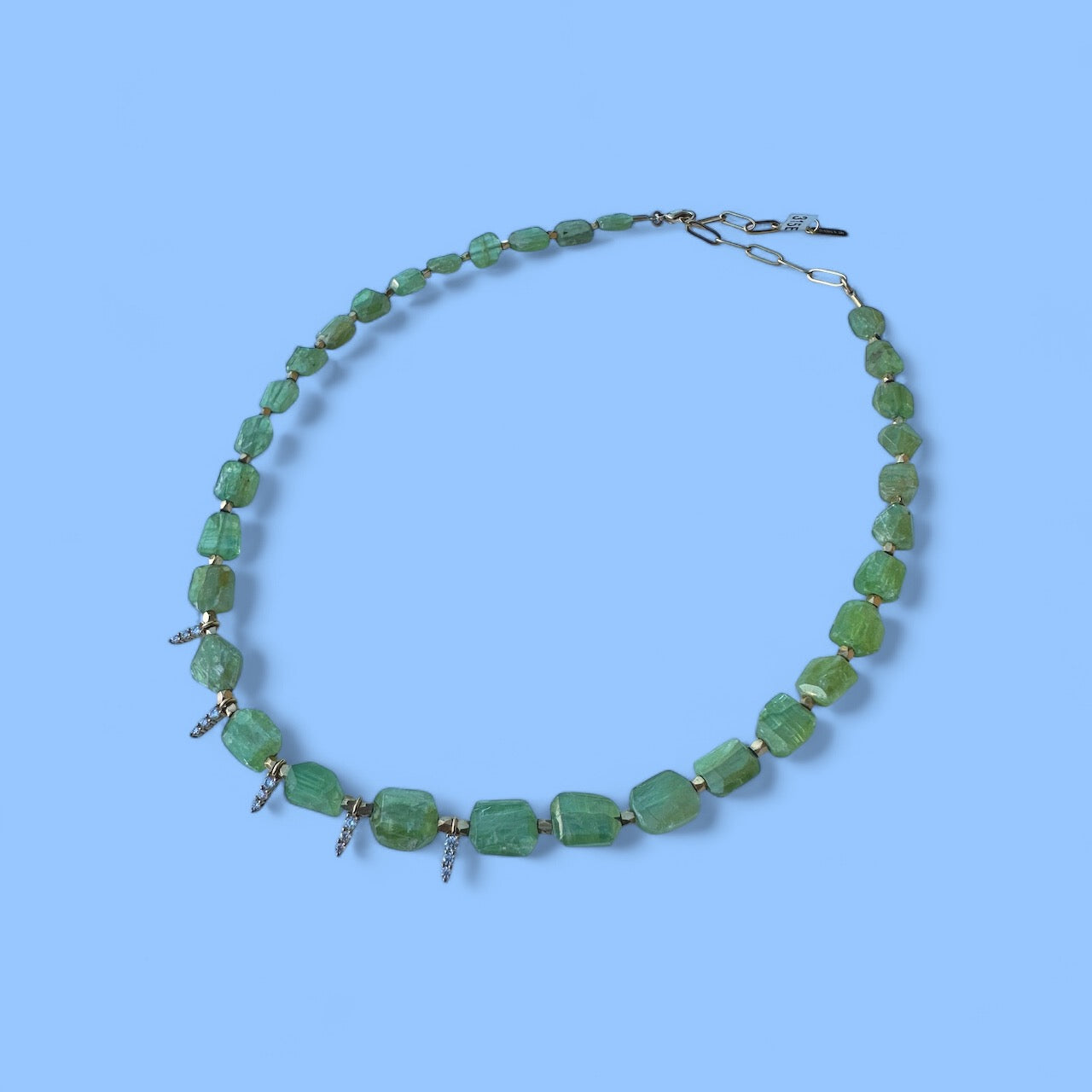 Collier Kyanite Verte - Hanka ïn