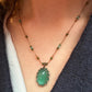 Collier Court Tibétain Ancient Roman Glass (Rare) - Sharing