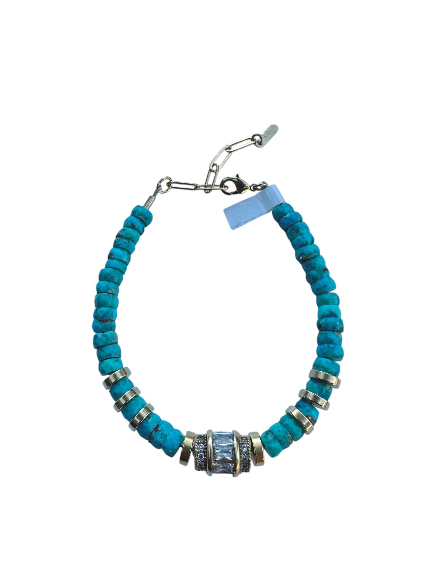 Bracelet Épais Turquoises - Hanka ïn