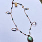 Collier Court Tibétain Labradorite Green Fire - Sharing