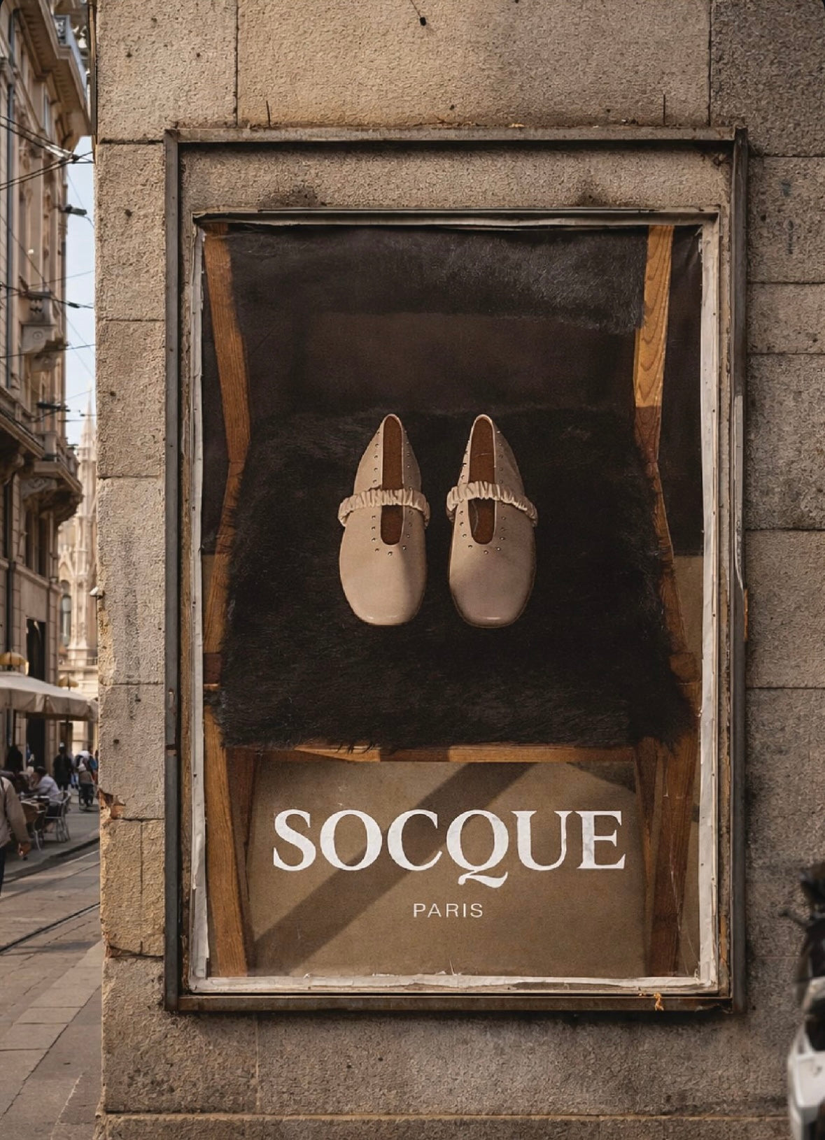 Ballerine June Latte - Socque