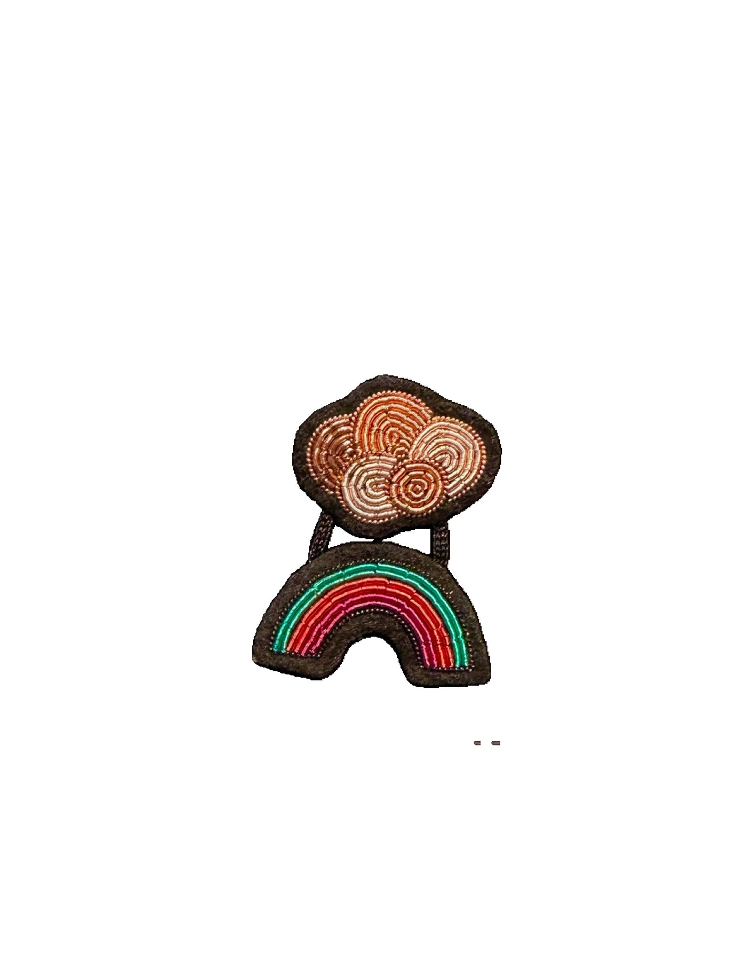 Broche Arc-en-ciel et Nuage - Macon & Lesquoy