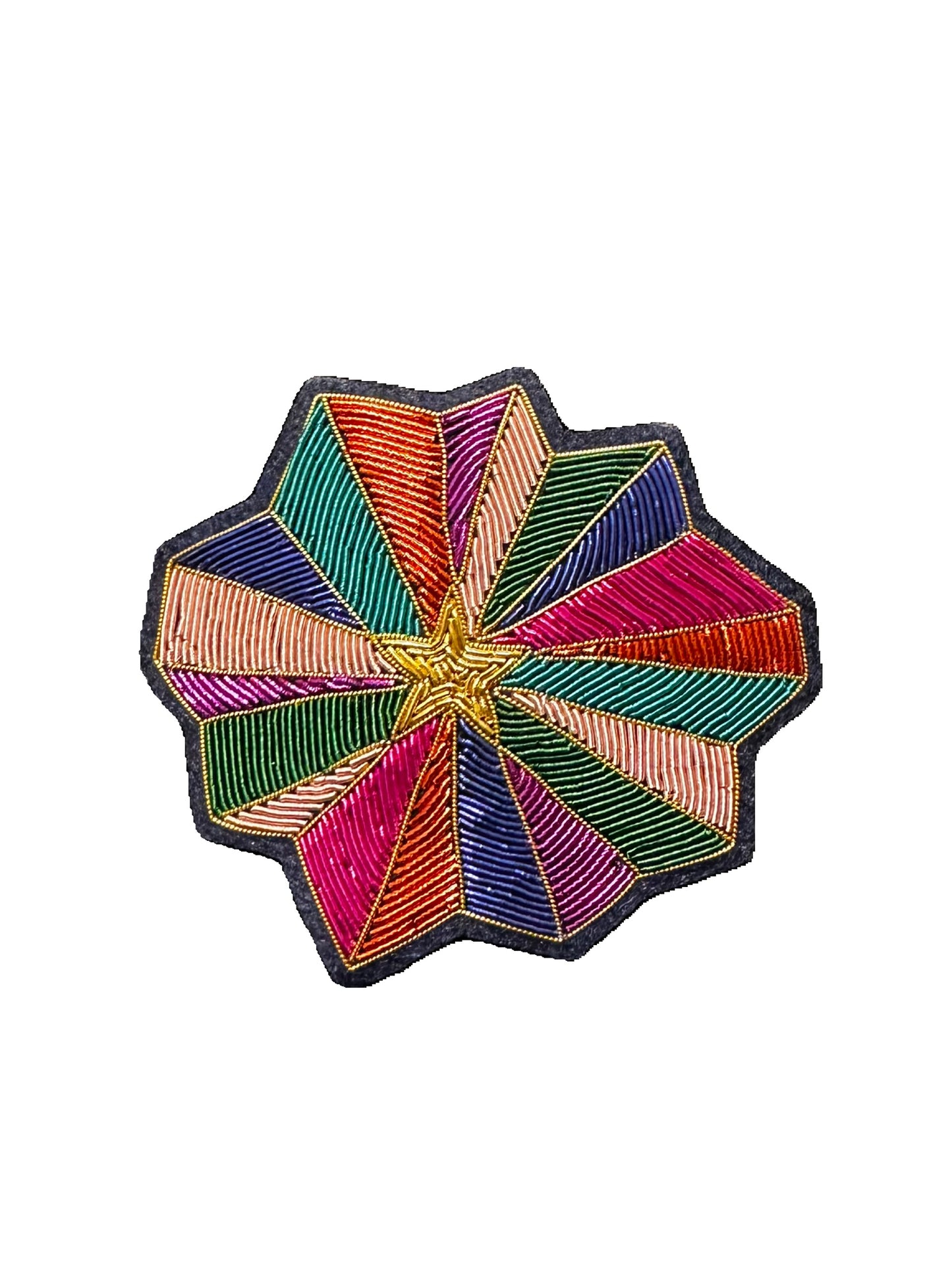 Barrette Brodée Étoile - Macon & Lesquoy