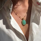 Collier Court Tibétain Chrysoprase - Sharing