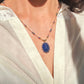 Collier Court Tibétain Lapis Lazuli - Sharing