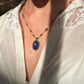 Collier Court Tibétain Lapis Lazuli - Sharing