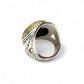Bague Argent et Jaspe Bourdon - Jalan Jalan