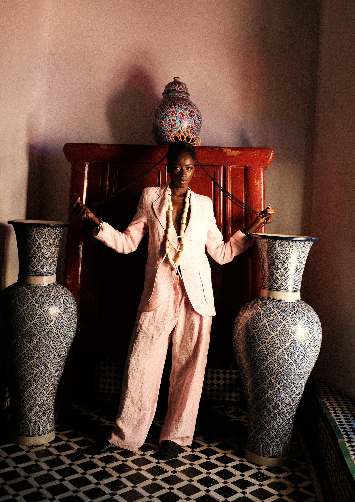 Jacket Suit Bowie Pink - Claramonte