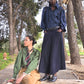 Blouse Joe Chocolat Pois Verts - Claramonte