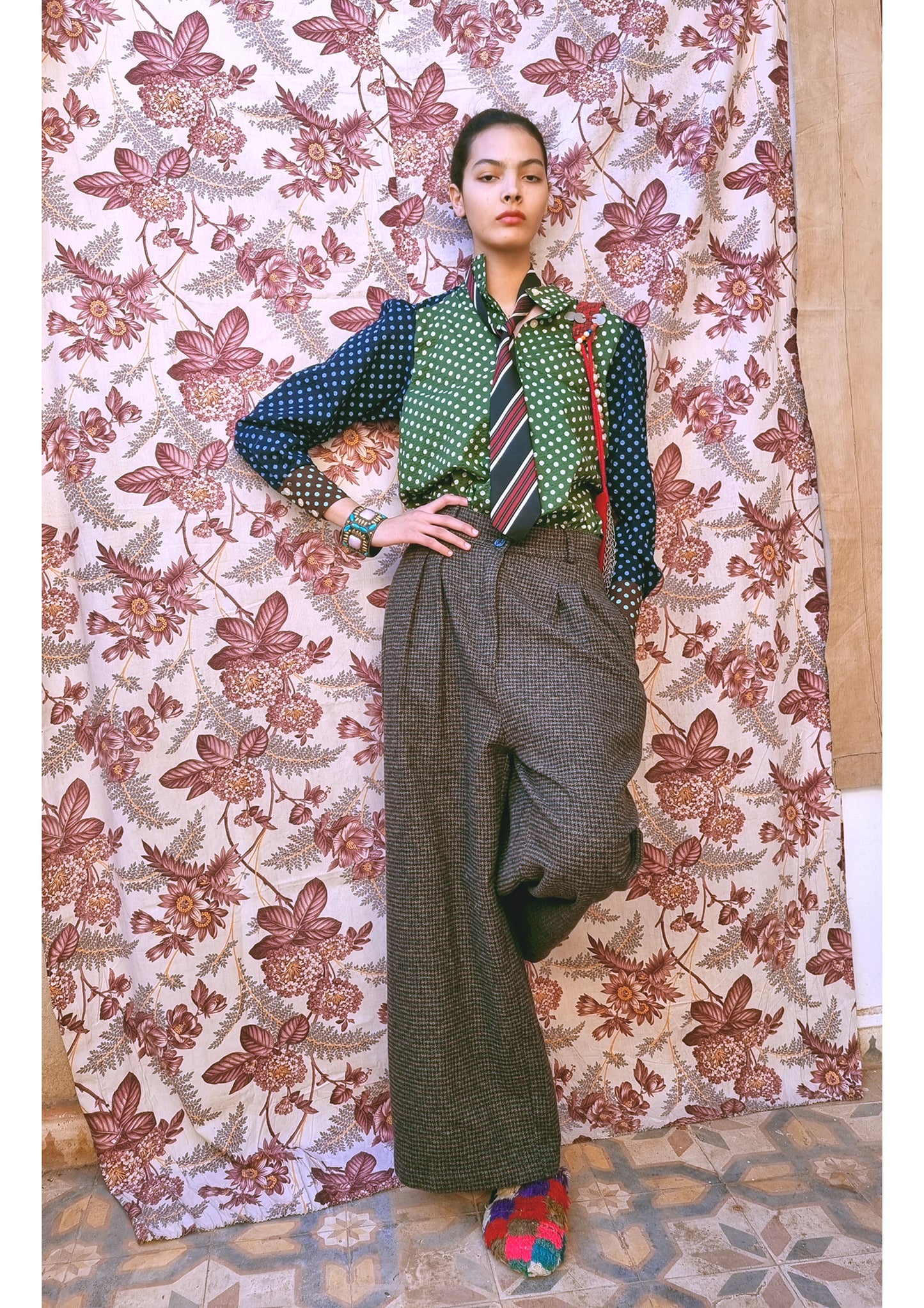 Brian Pants Cotton Khaki - Claramonte