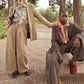 Brian Pants Cotton Khaki - Claramonte