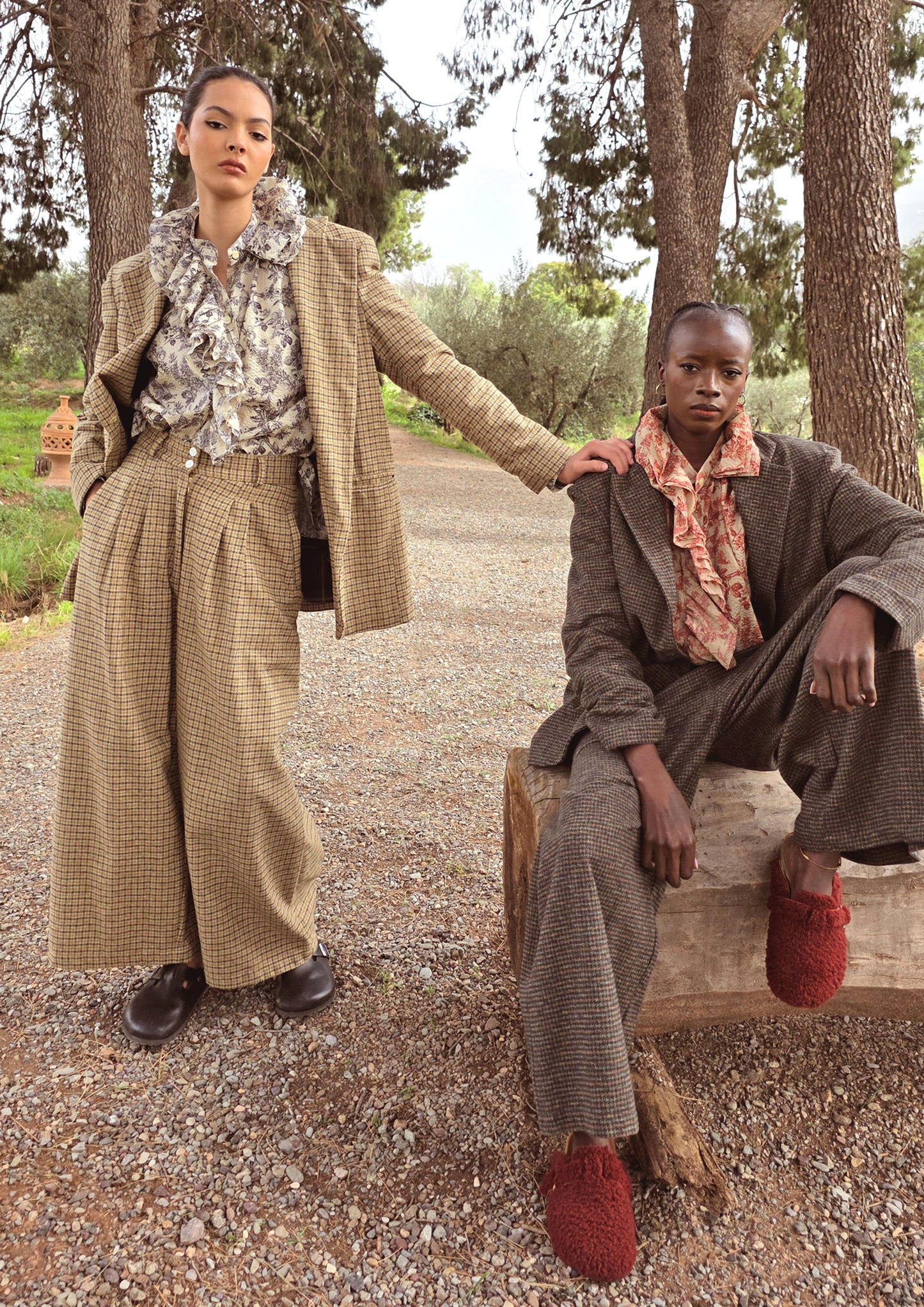 Brian Pants Cotton Khaki - Claramonte