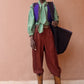 Pantalon Paolo Bordeaux - Claramonte