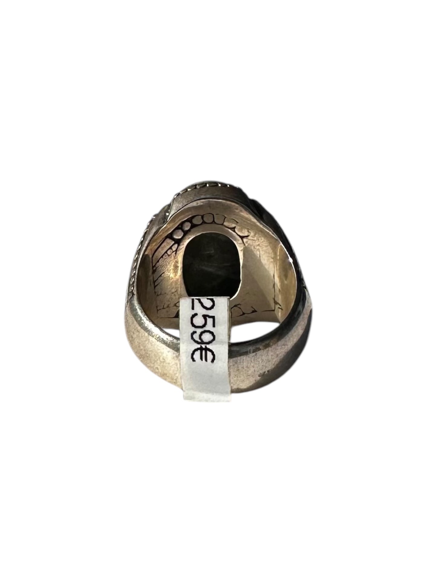 Bague Argent et Rubis sur Zoïsite - Jalan Jalan