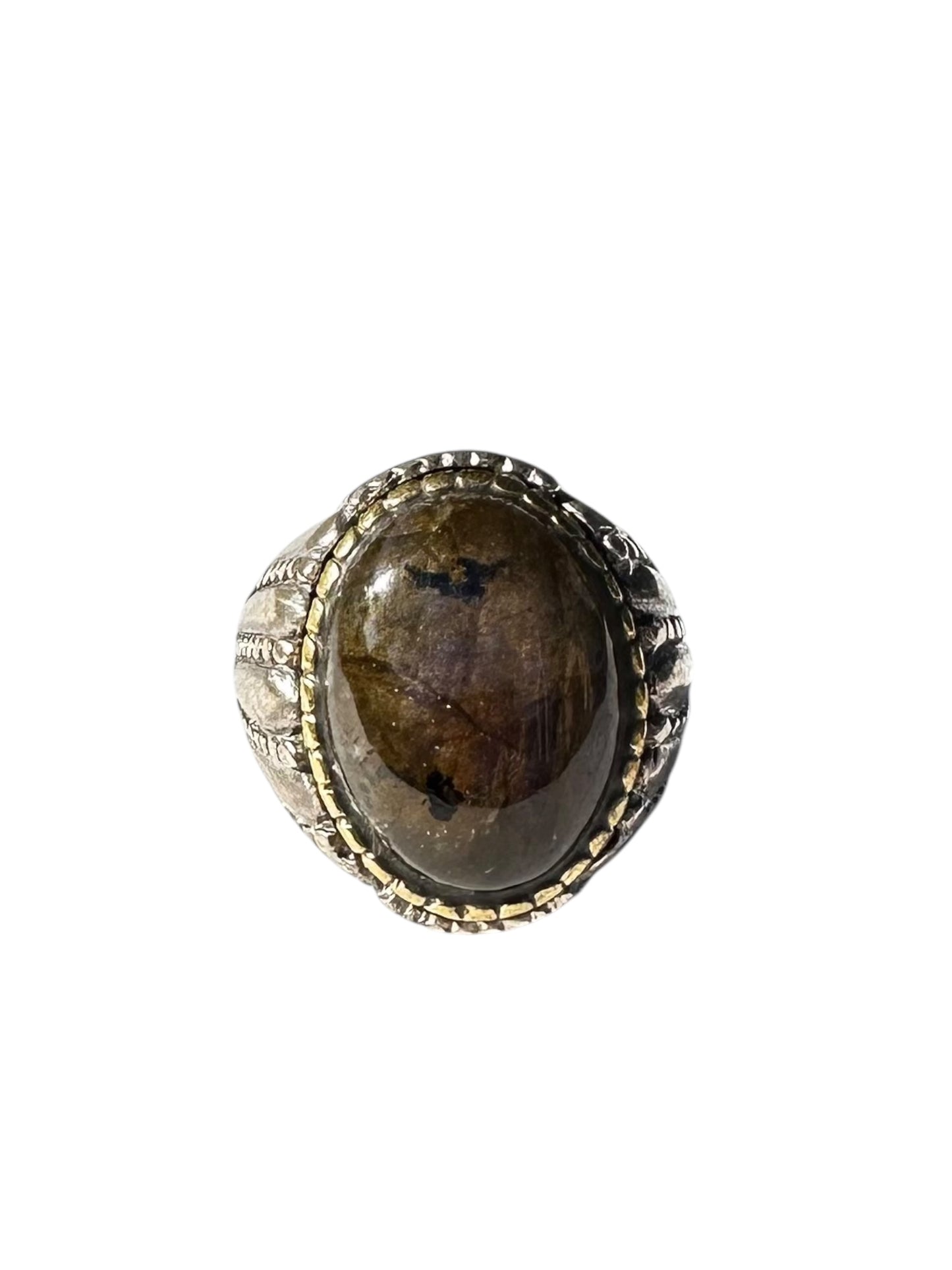 Bague Argent et Labradorite - Jalan Jalan