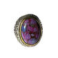 Bague Argent et Chalcopyrite - Jalan Jalan
