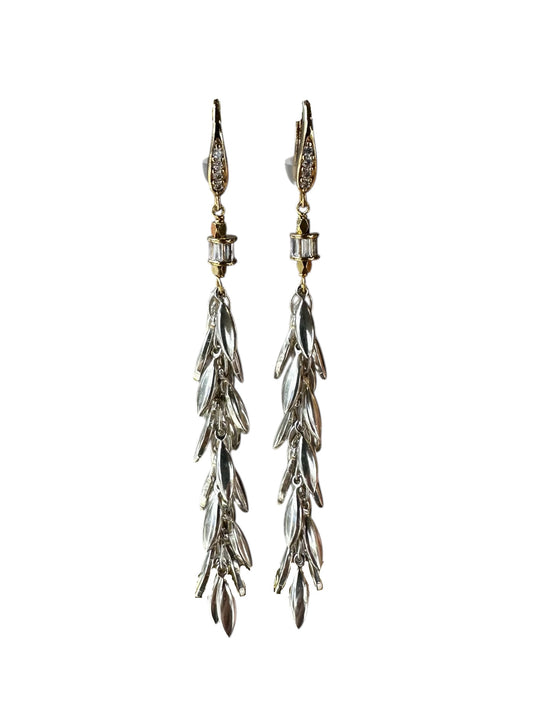 Boucles d'Oreilles Épi Longues Argent - Hanka ïn