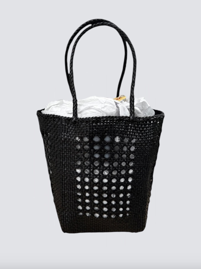 Sac Grace Cannage Noir - Dragon