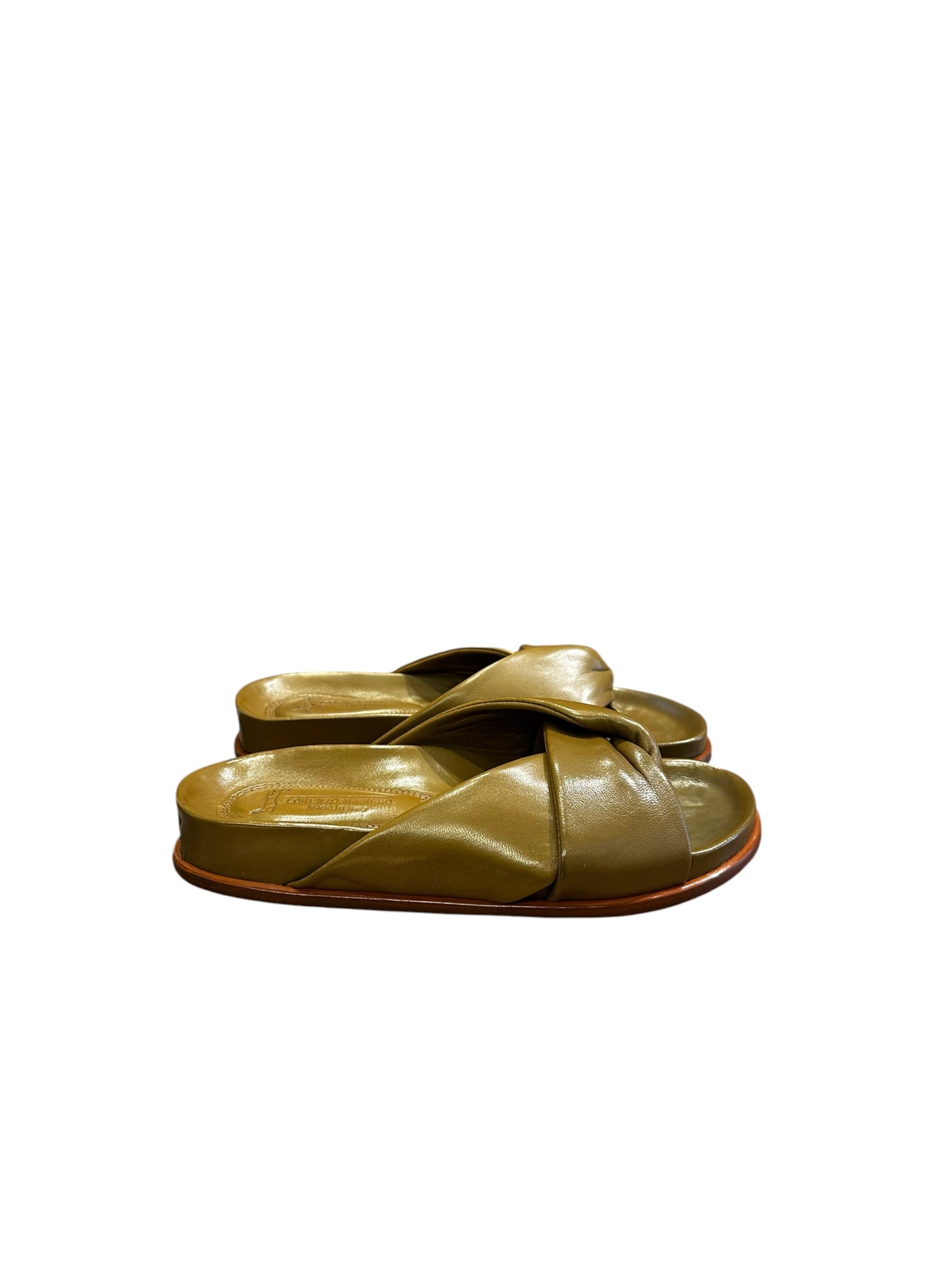 Sandales Cuir Nappa Antelope - Lorenzo Masiero