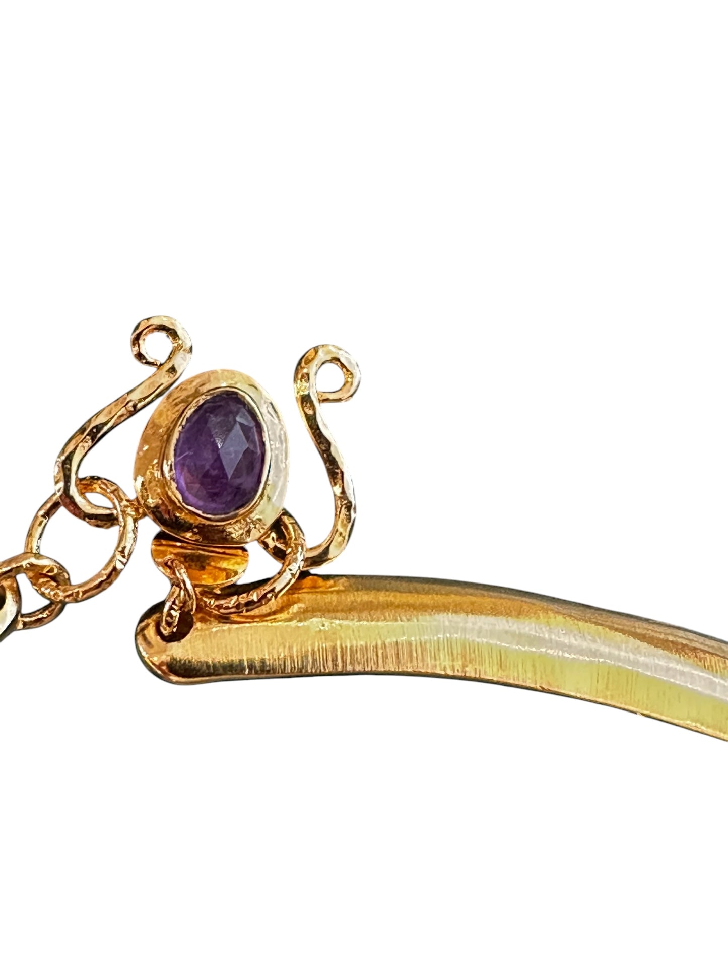 Collier Torque Phoenix Sacré Cristal de Roche - Room Service