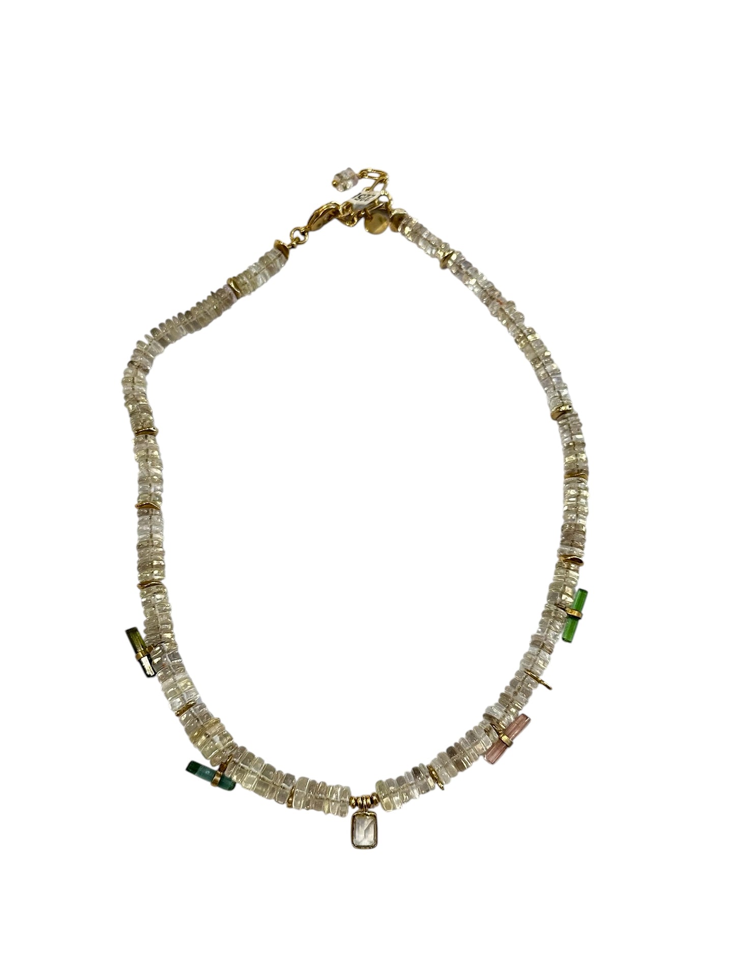 Collier Pierres Fines Cristal et Tourmalines - Room Service