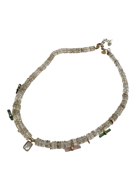 Collier Pierres Fines Cristal et Tourmalines - Room Service