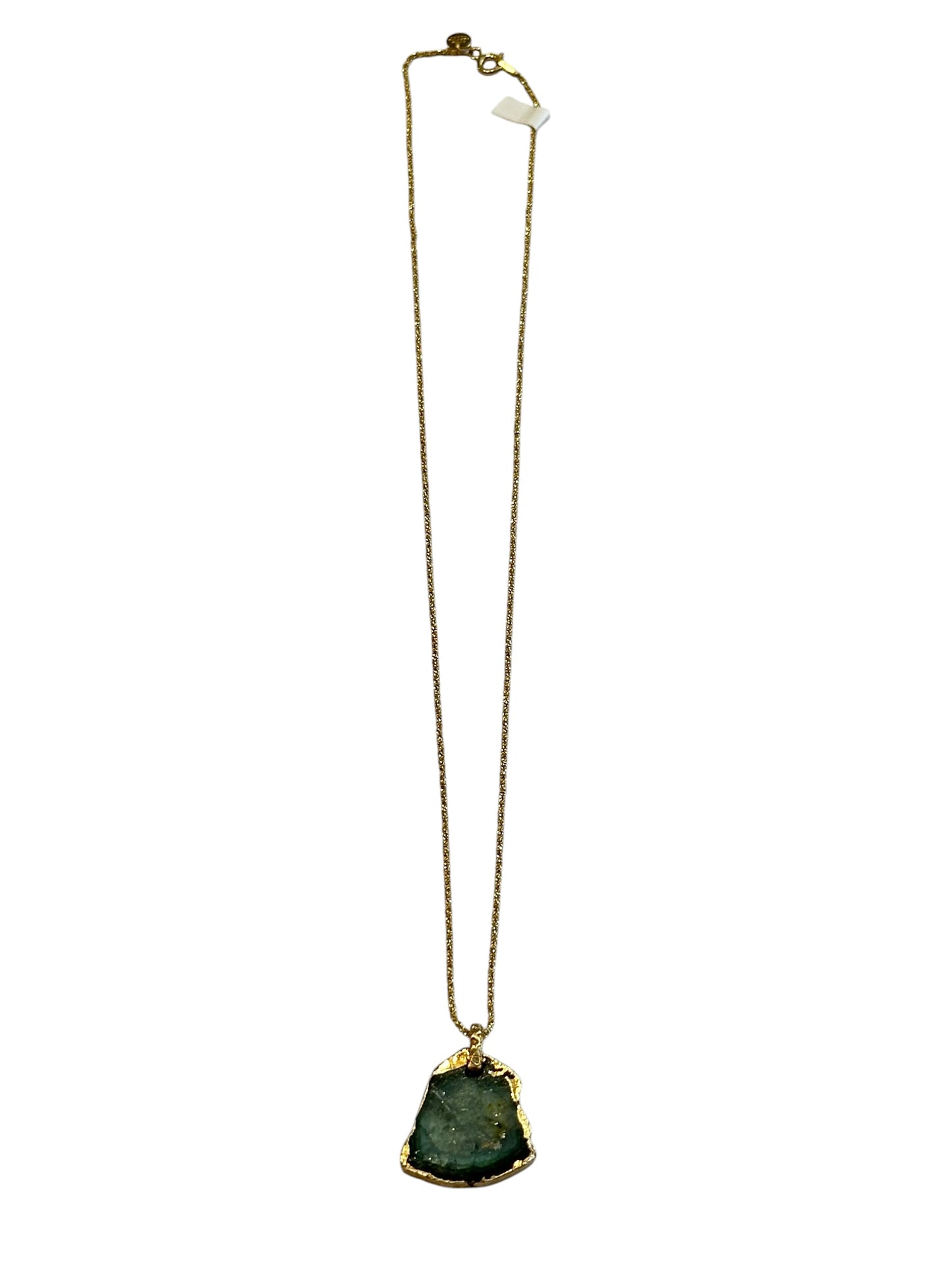 Collier Tranche Tourmaline Verte - Room Service