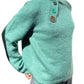 Polo Brushed Mohair w/ Mixed Buttons Emerald - Phisique du Role