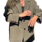 Veste Kate Honey Oversize Effet Chevron - Bellepièce