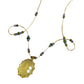 Collier Court Tibétain Lemon Quartz - Sharing