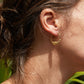 Boucles d'oreilles Maya Citrine - Dorothée Sausset