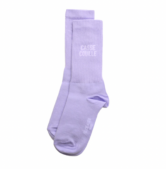 Purple socks - Félicie Aussi